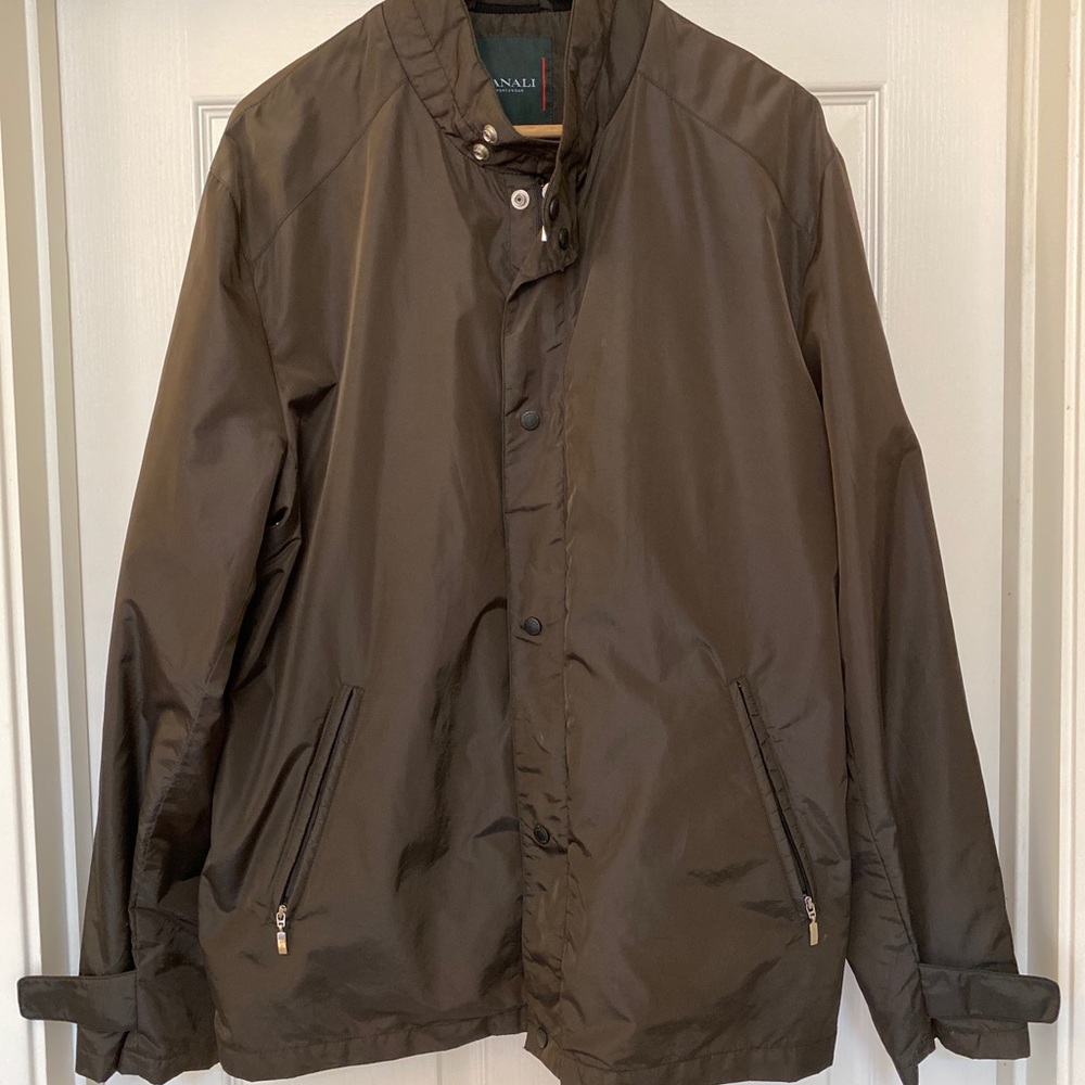 Canali Rain and Wind Tech Light Jacket
